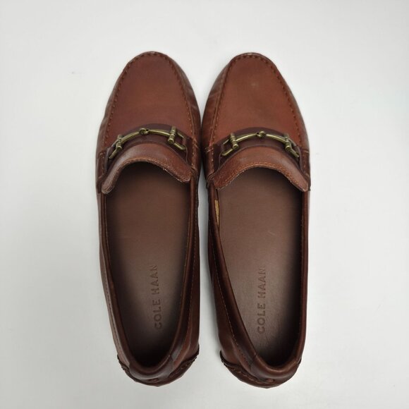 Cole Haan Somerset Link Bit II Loafers Woodbury Leather Mens Size 8.5 M - Picture 6 of 10